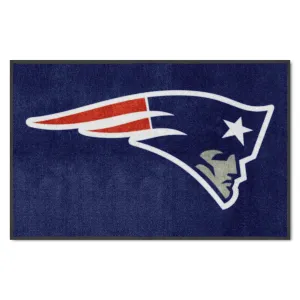 NFL - New England Patriots 4X6 Logo Mat - Landscape