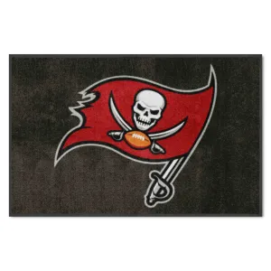 NFL - Tampa Bay Buccaneers 4X6 Logo Mat - Landscape