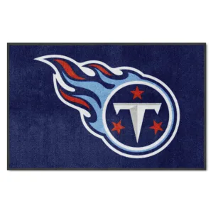 NFL - Tennessee Titans 4X6 Logo Mat - Landscape