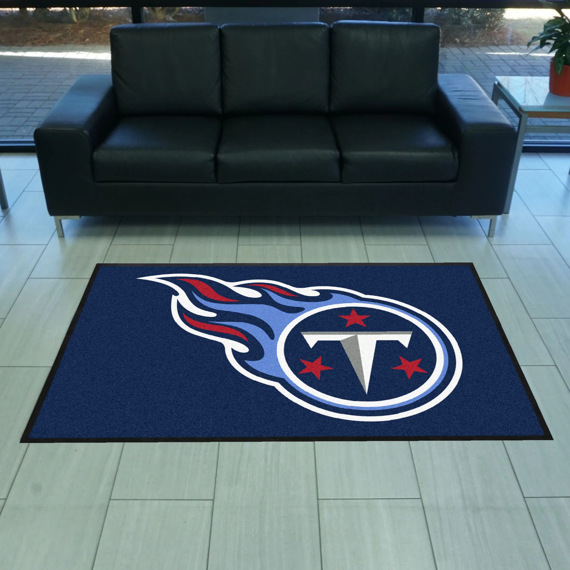 NFL - Tennessee Titans 4X6 Logo Mat - Landscape