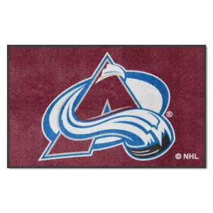 NHL - Colorado Avalanche 4X6 Logo Mat - Landscape