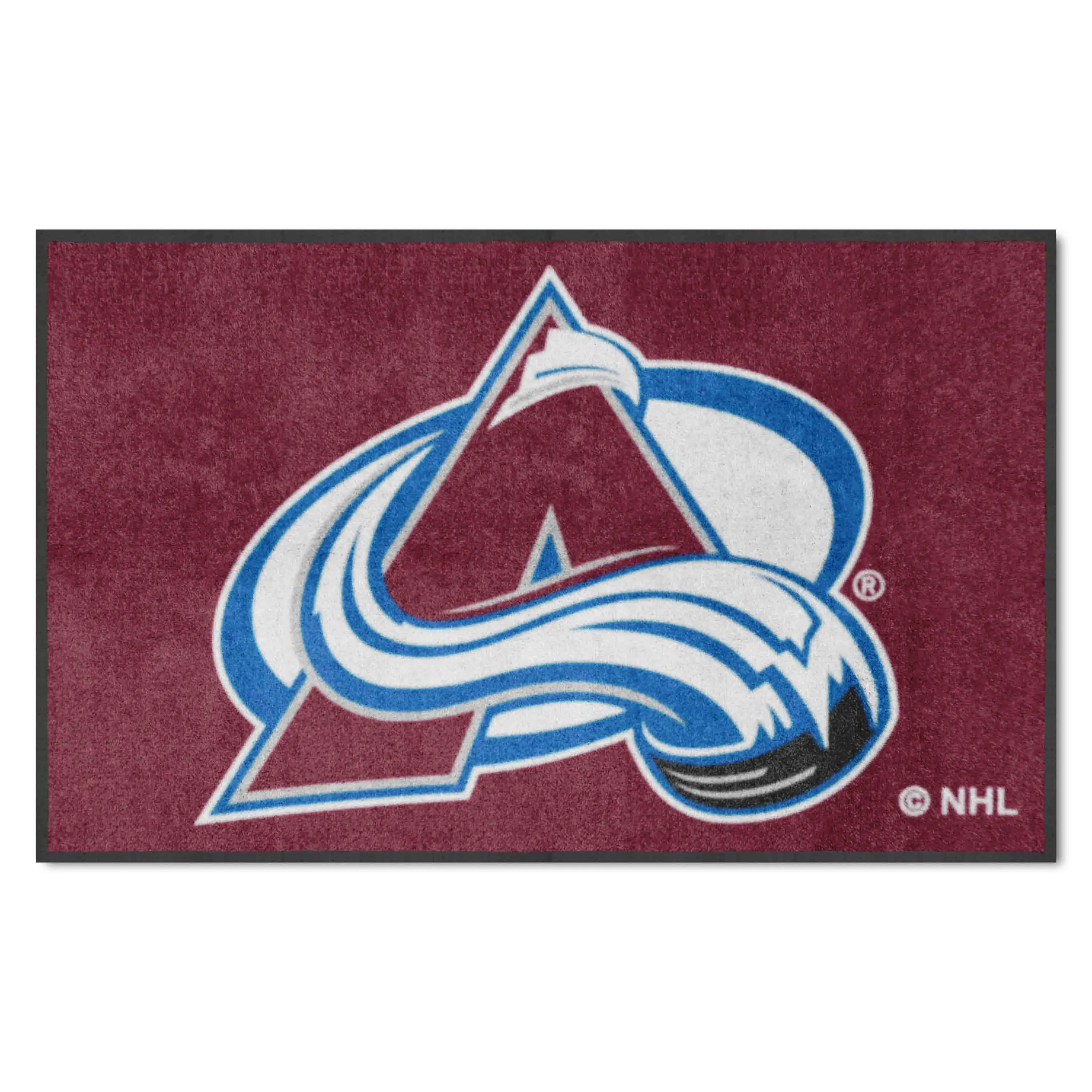 NHL - Colorado Avalanche 4X6 Logo Mat - Landscape
