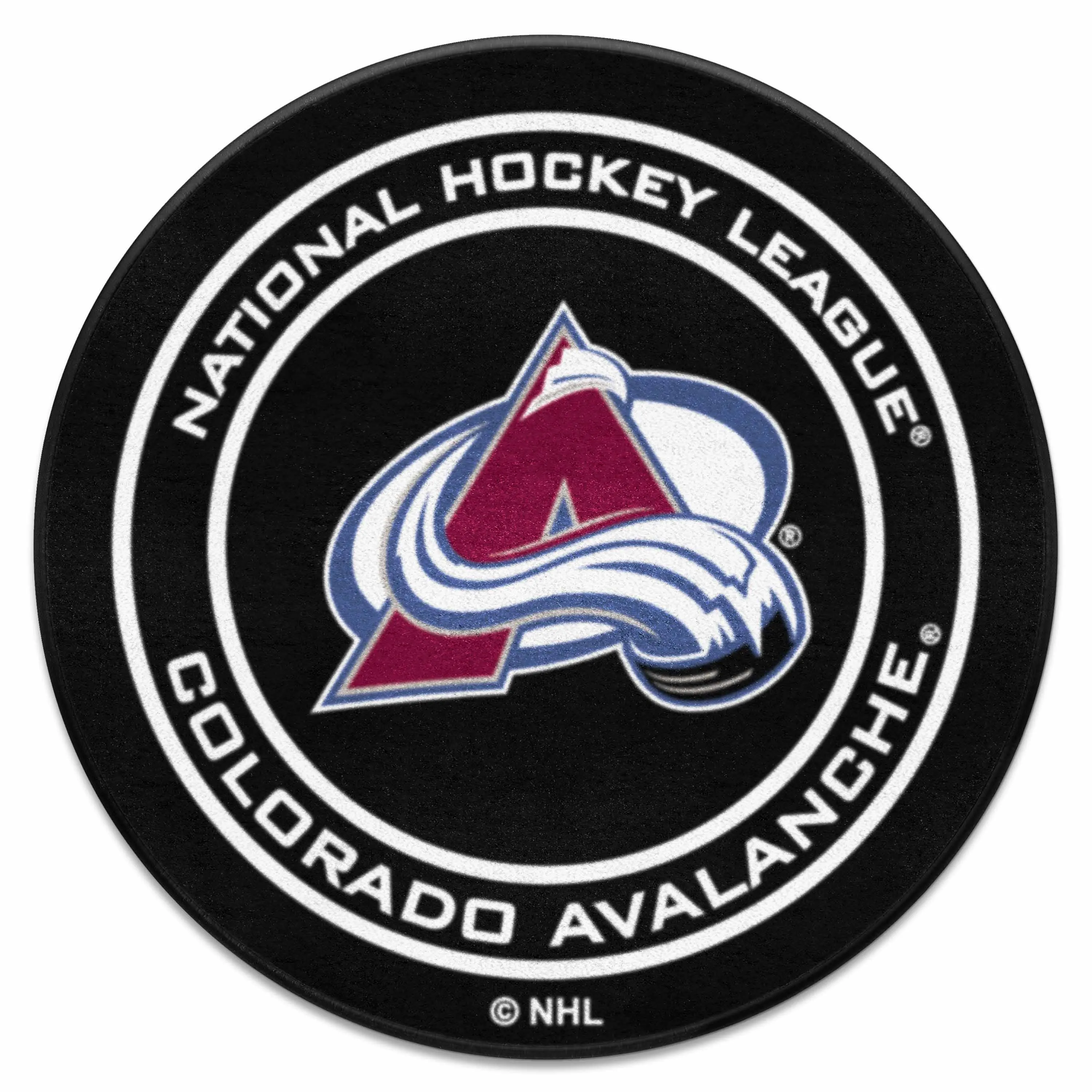 NHL - Colorado Avalanche Puck Mat
