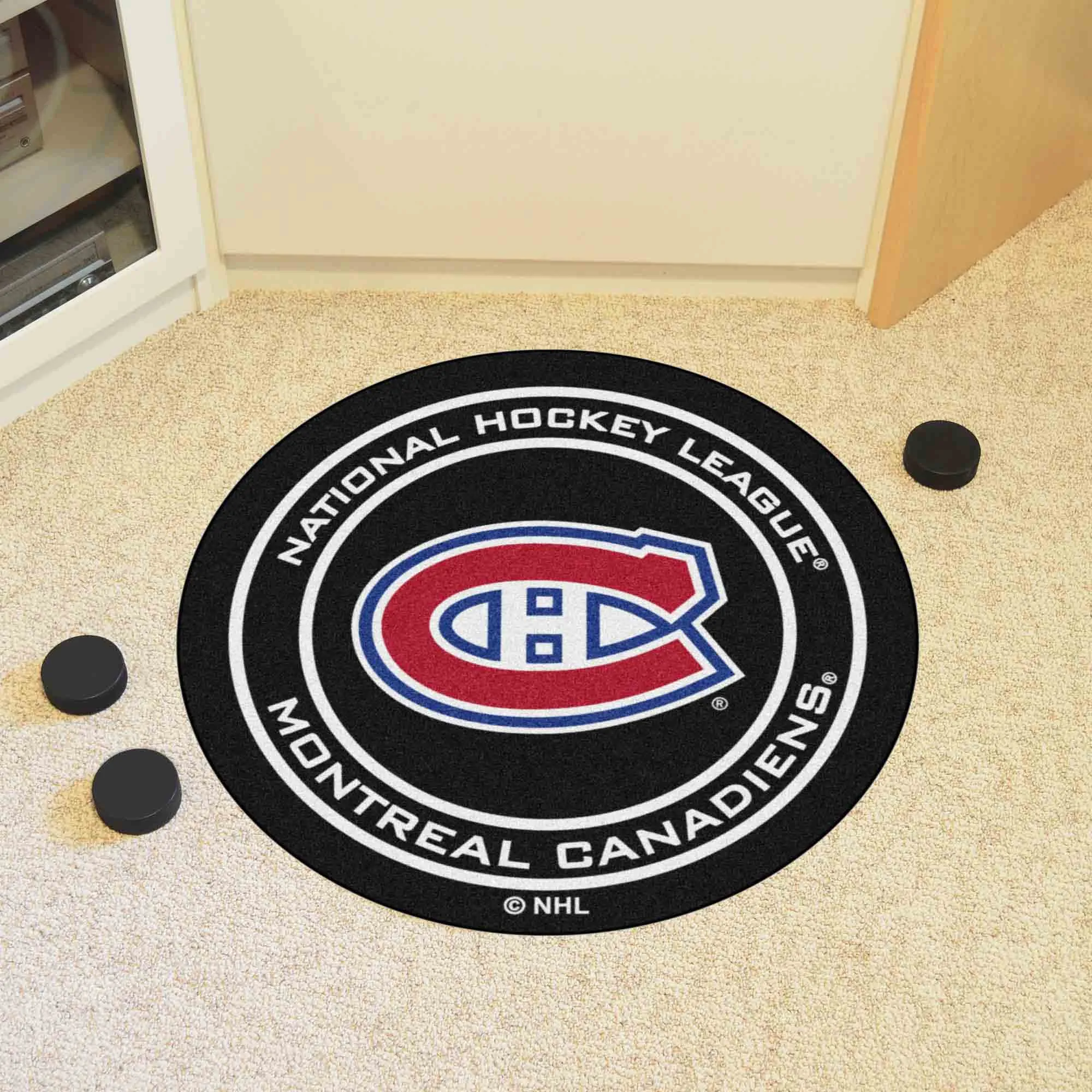 NHL - Montreal Canadiens Puck Mat