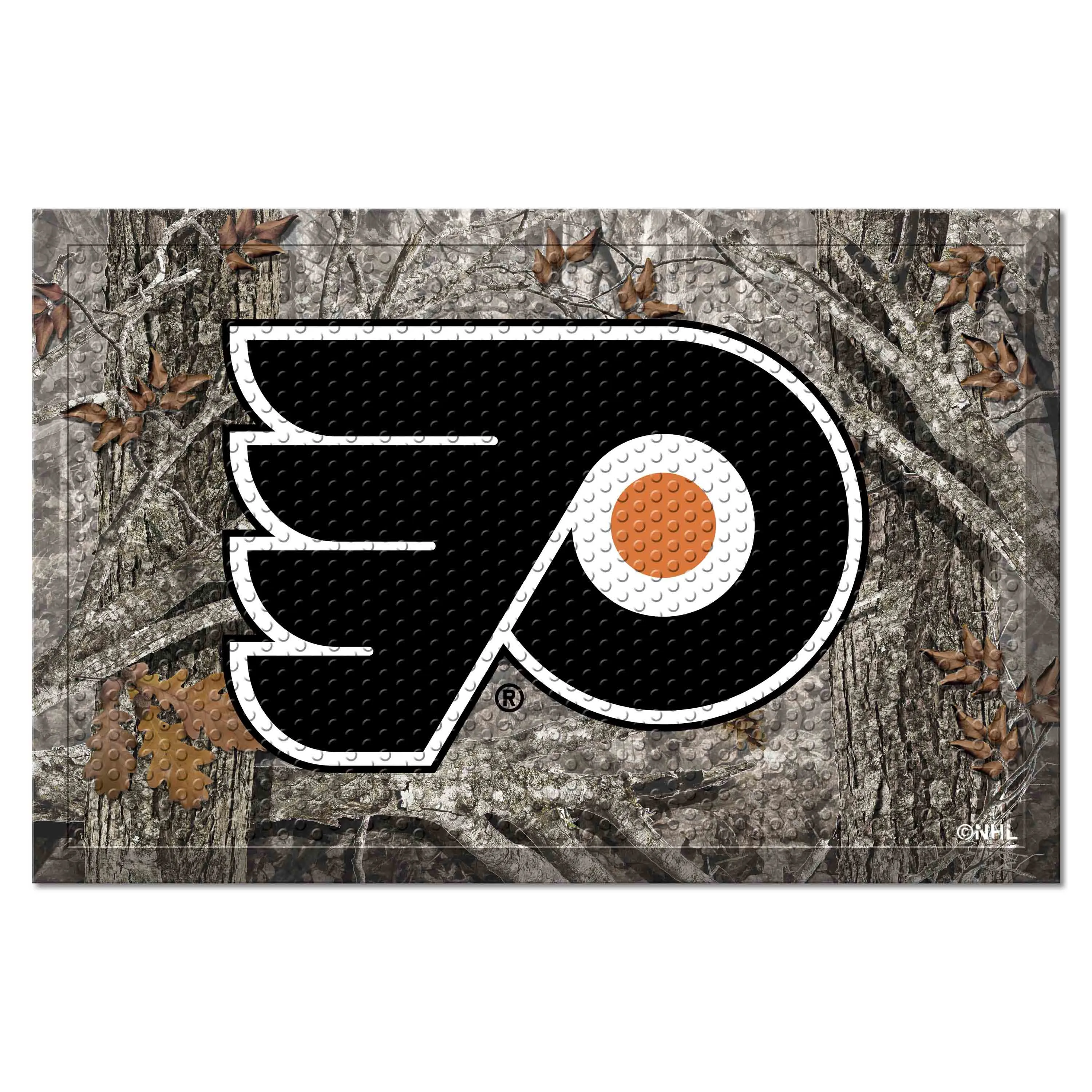 NHL - Philadelphia Flyers Camo Scraper Mat