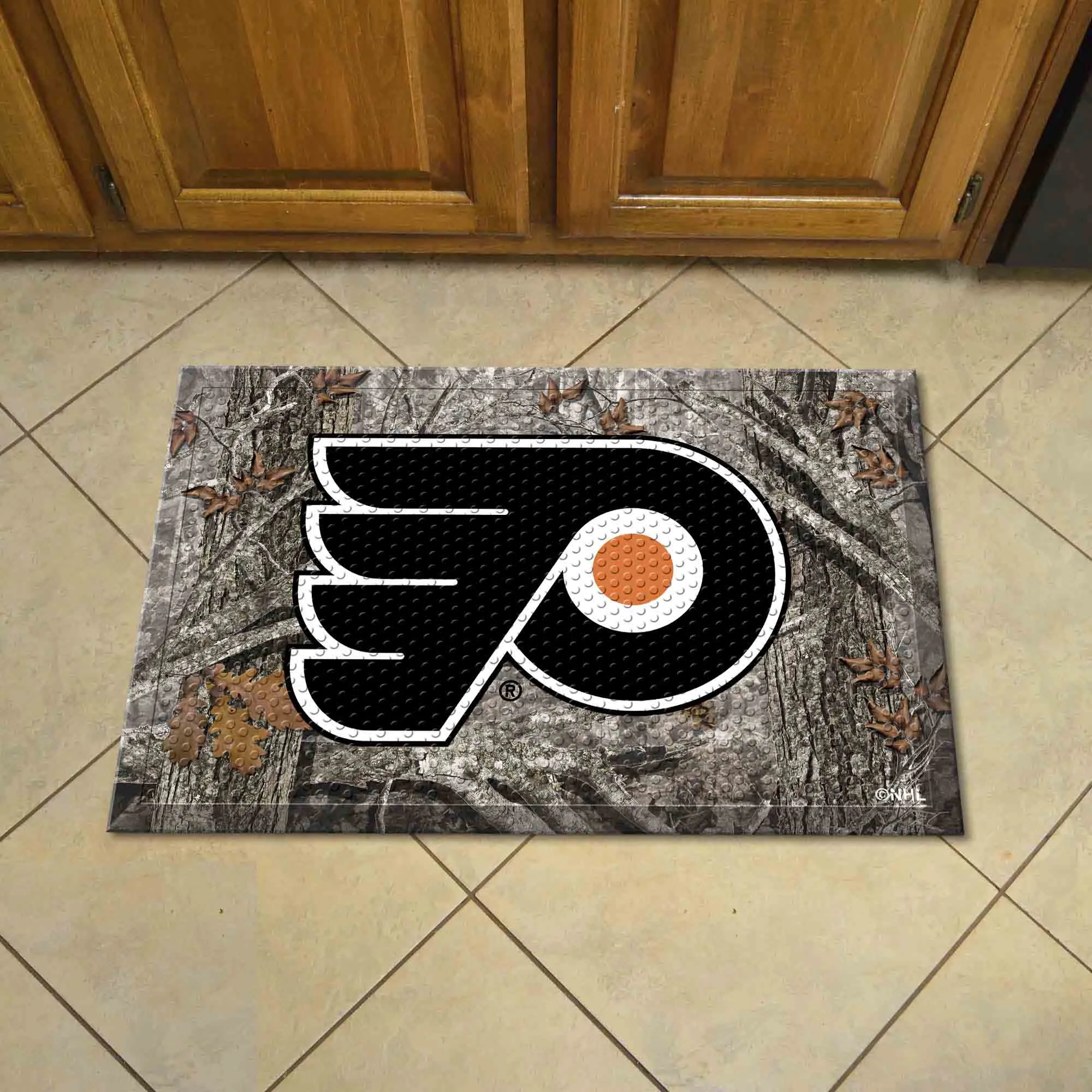 NHL - Philadelphia Flyers Camo Scraper Mat