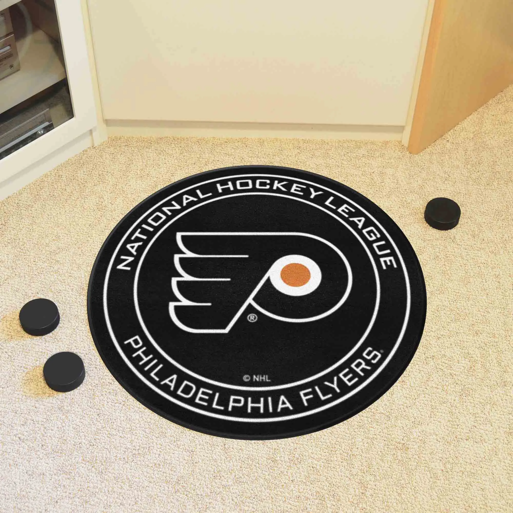 NHL - Philadelphia Flyers Puck Mat