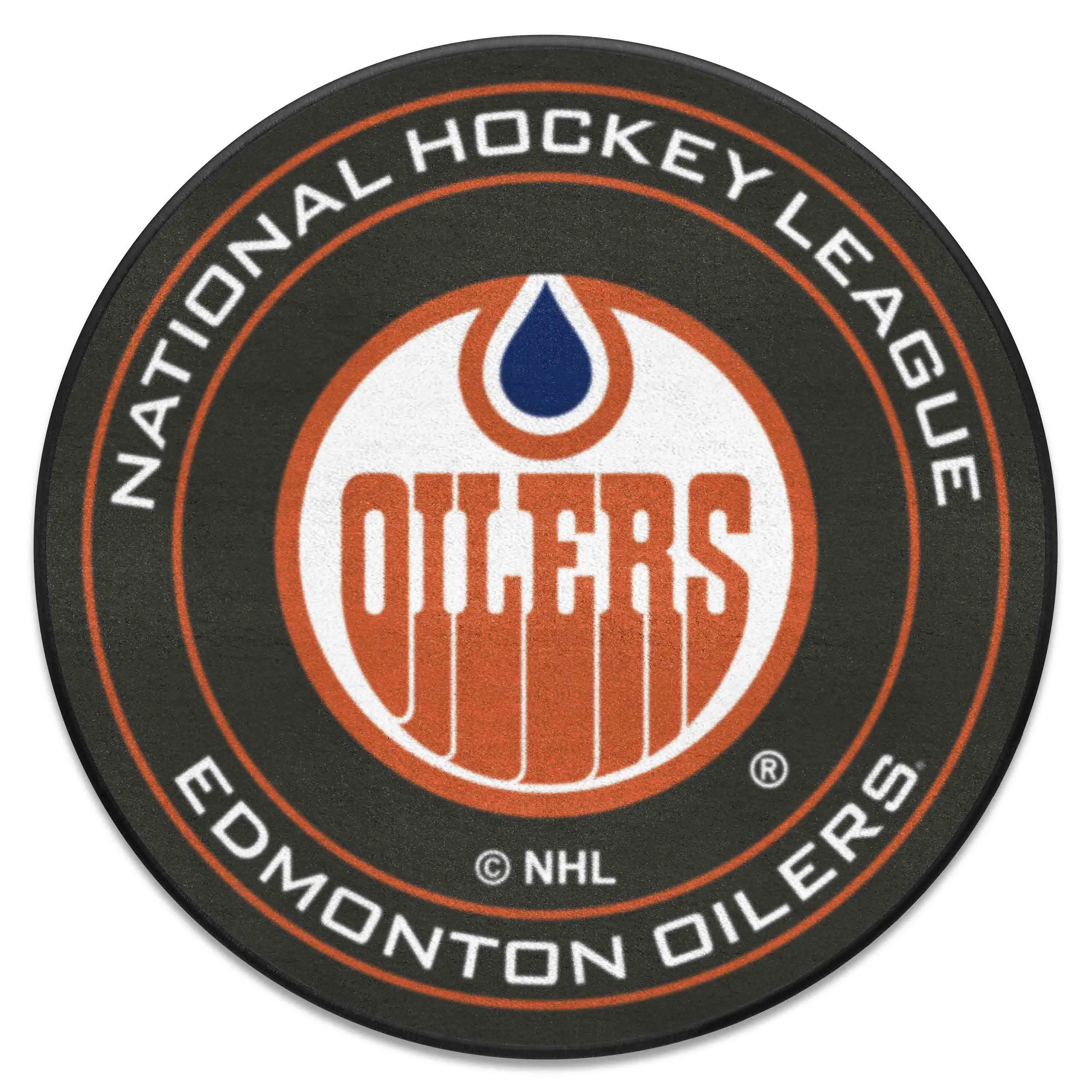 NHLV ? Edmonton Oilers Puck Mat