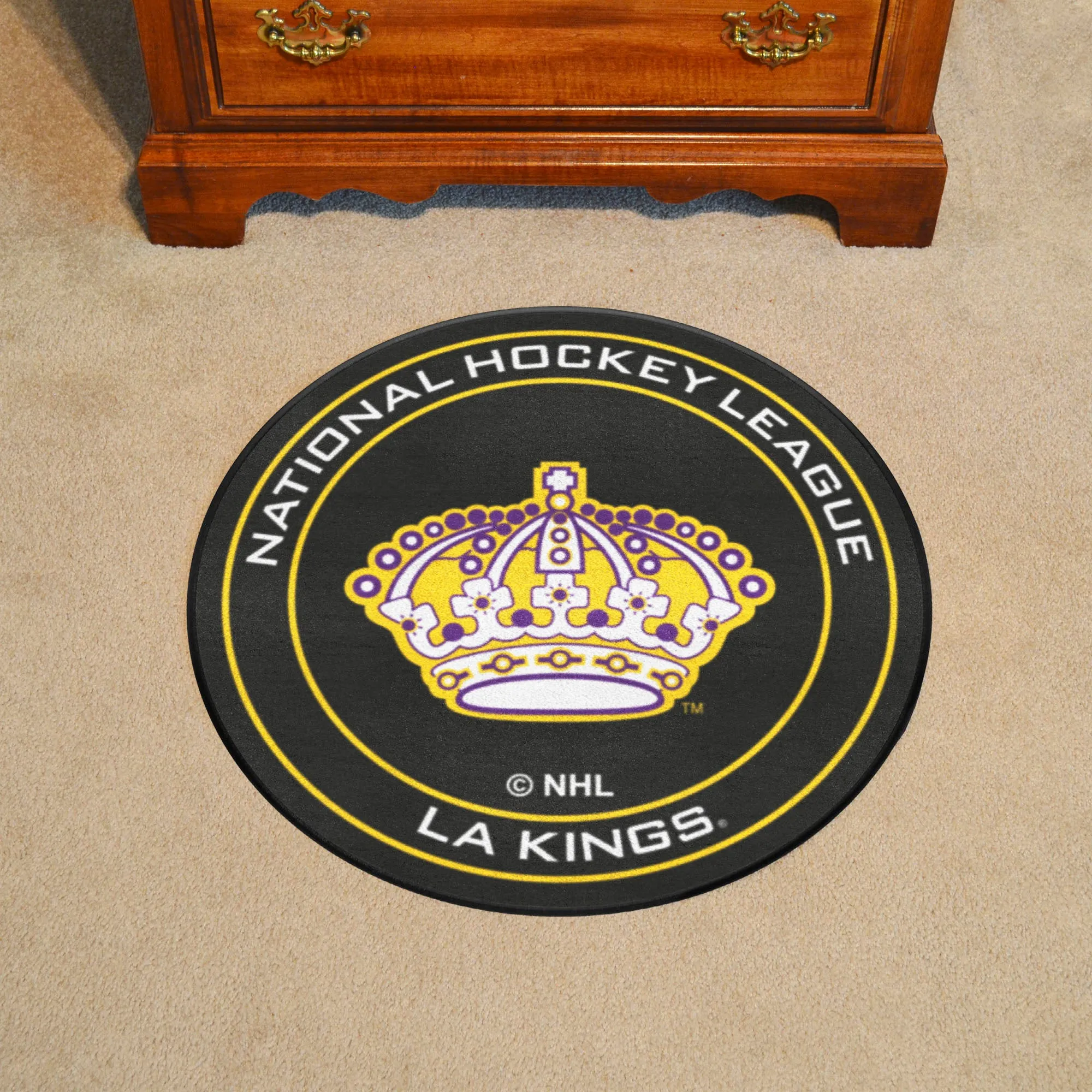 NHLV - Los Angeles Kings Puck Mat