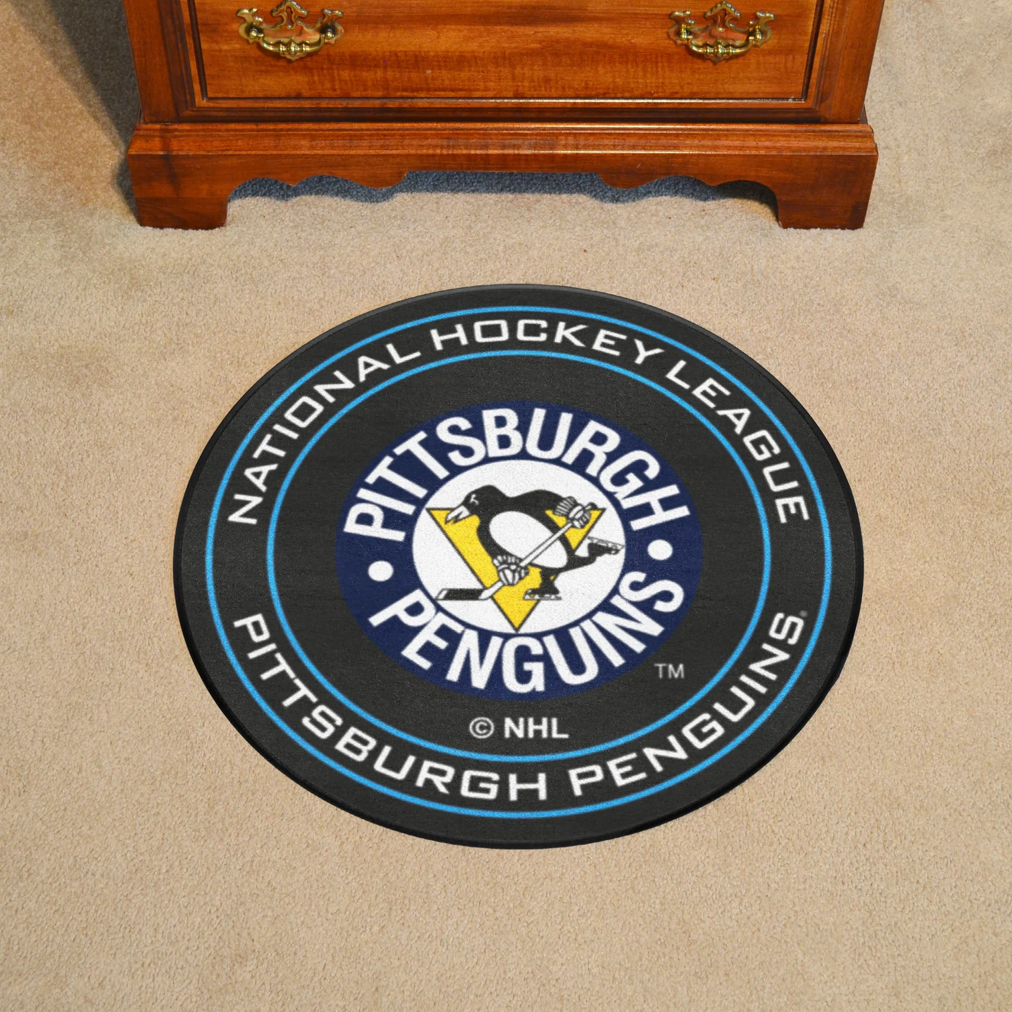 NHLV - Pittsburgh Penguins Puck Mat