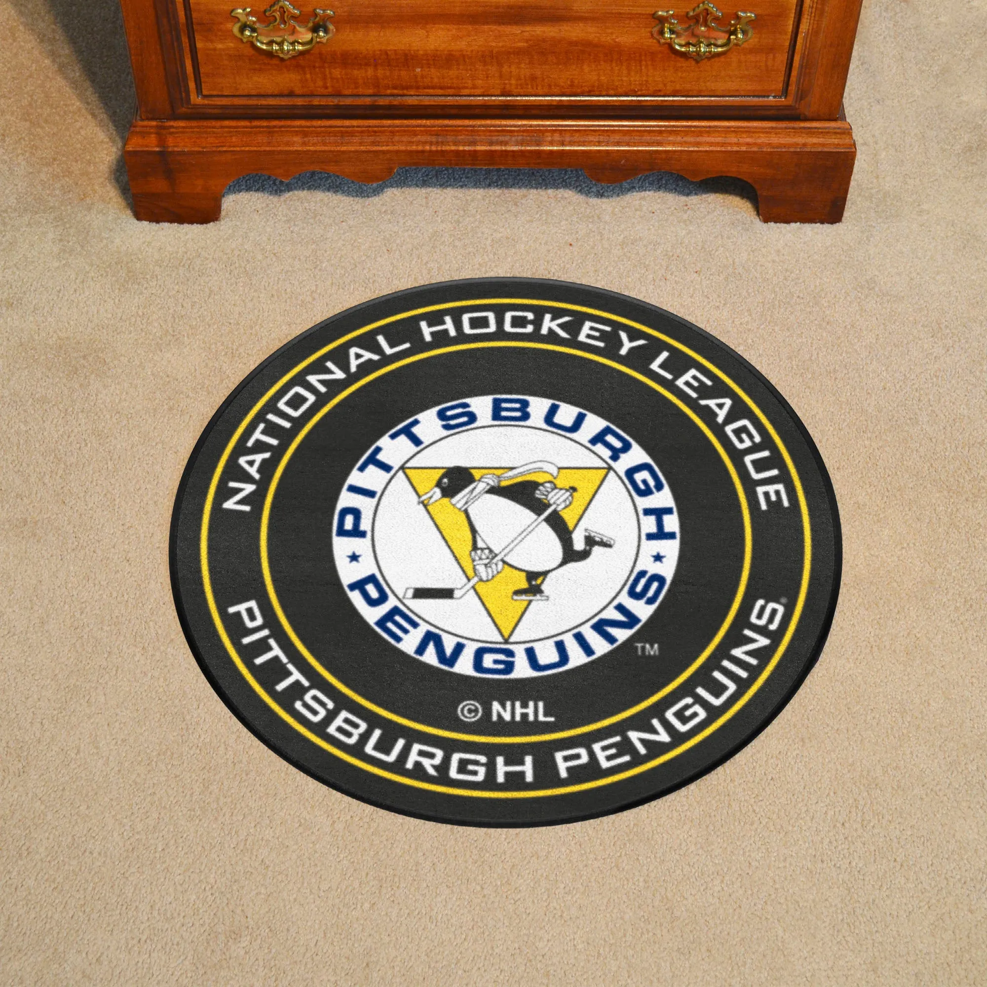NHLV - Pittsburgh Penguins Puck Mat