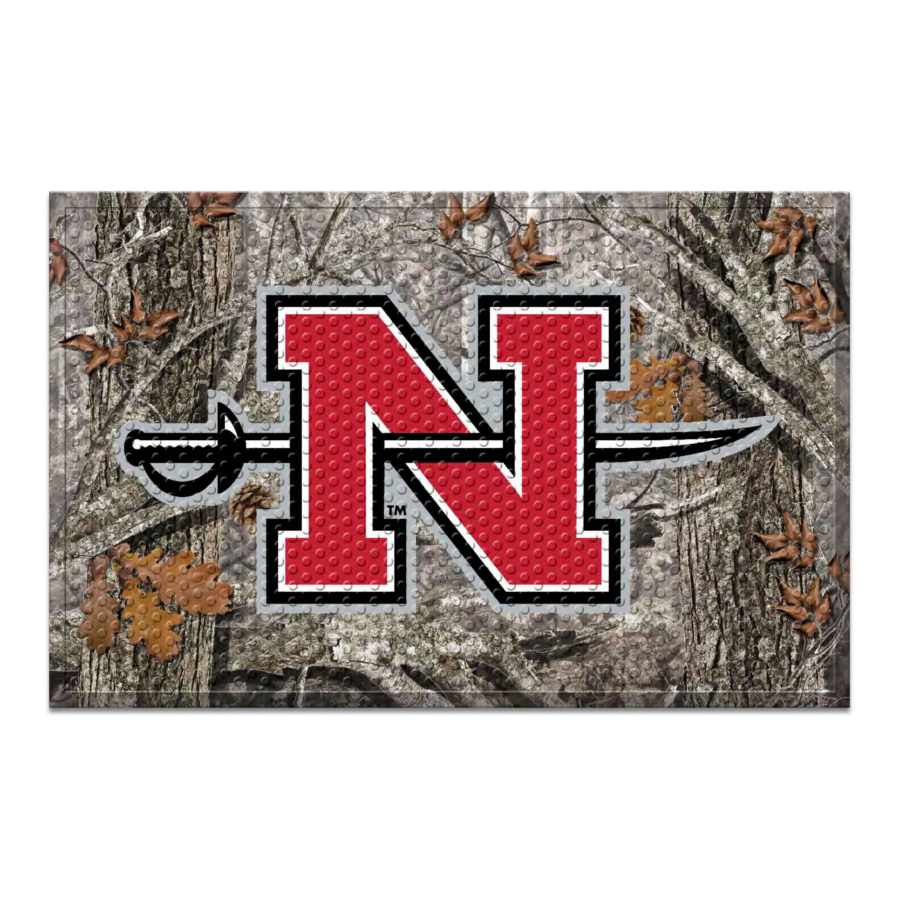 Nicholls State University Camo Scraper Mat