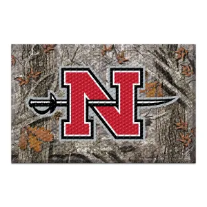 Nicholls State University Camo Scraper Mat