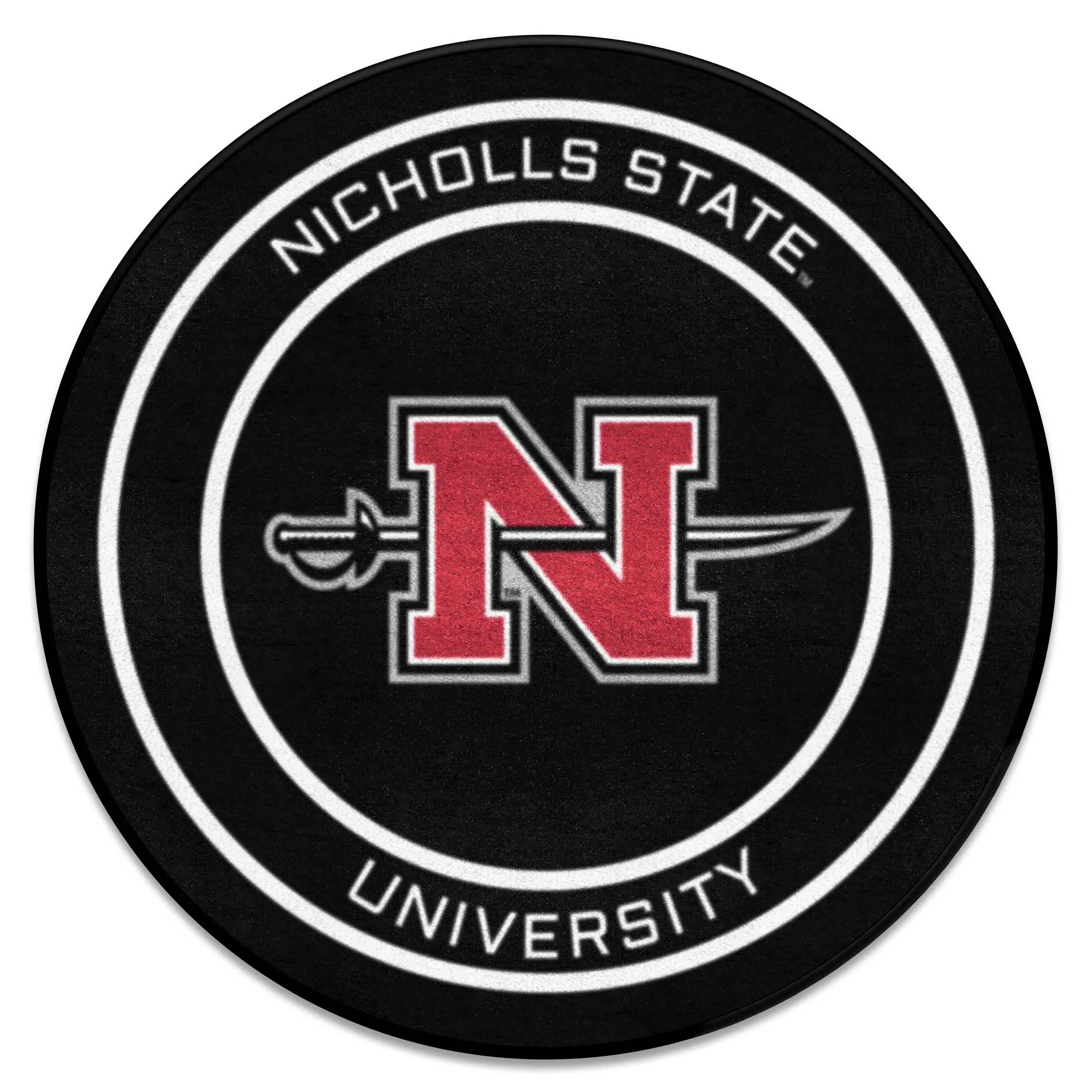 Nicholls State University Puck Mat