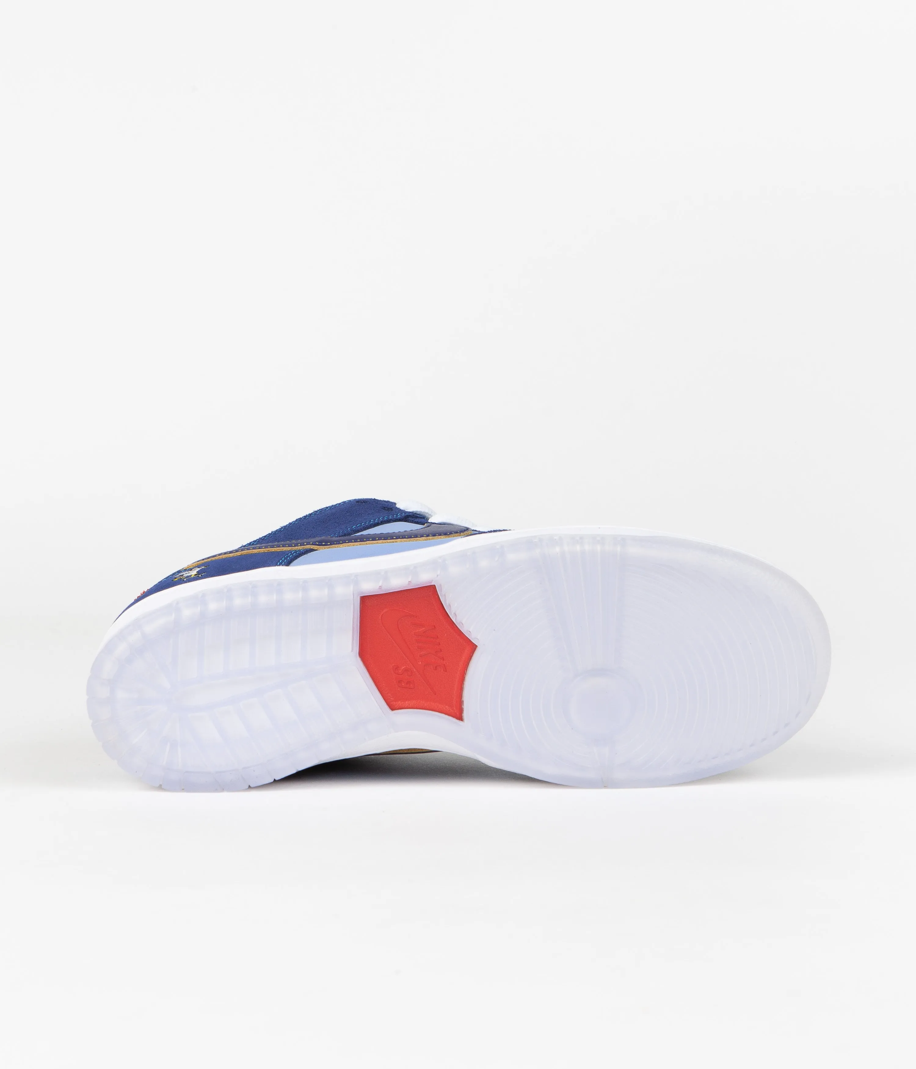Nike SB x Why So Sad? Dunk Low Premium Shoes - Coastal Blue / Coastal Blue - Light Blue