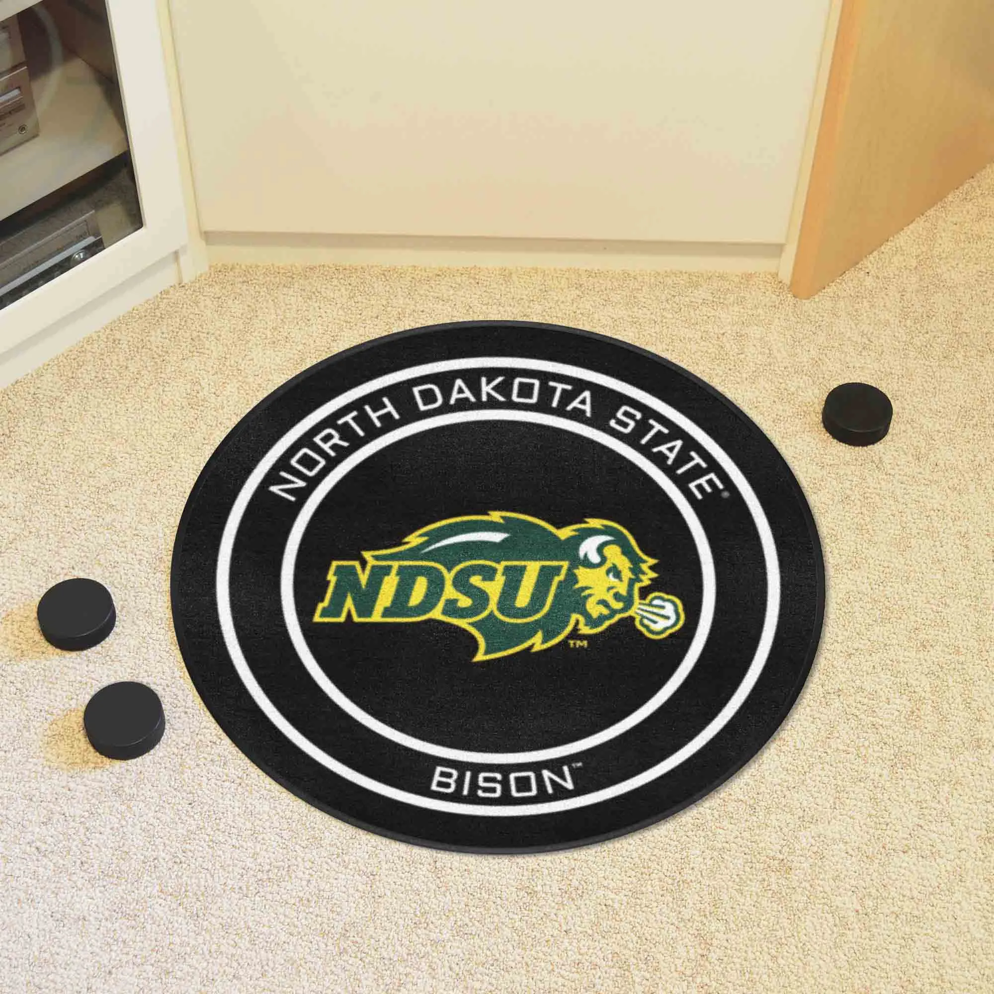 North Dakota State University Puck Mat