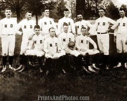 Notre Dame 1888 Football  1183
