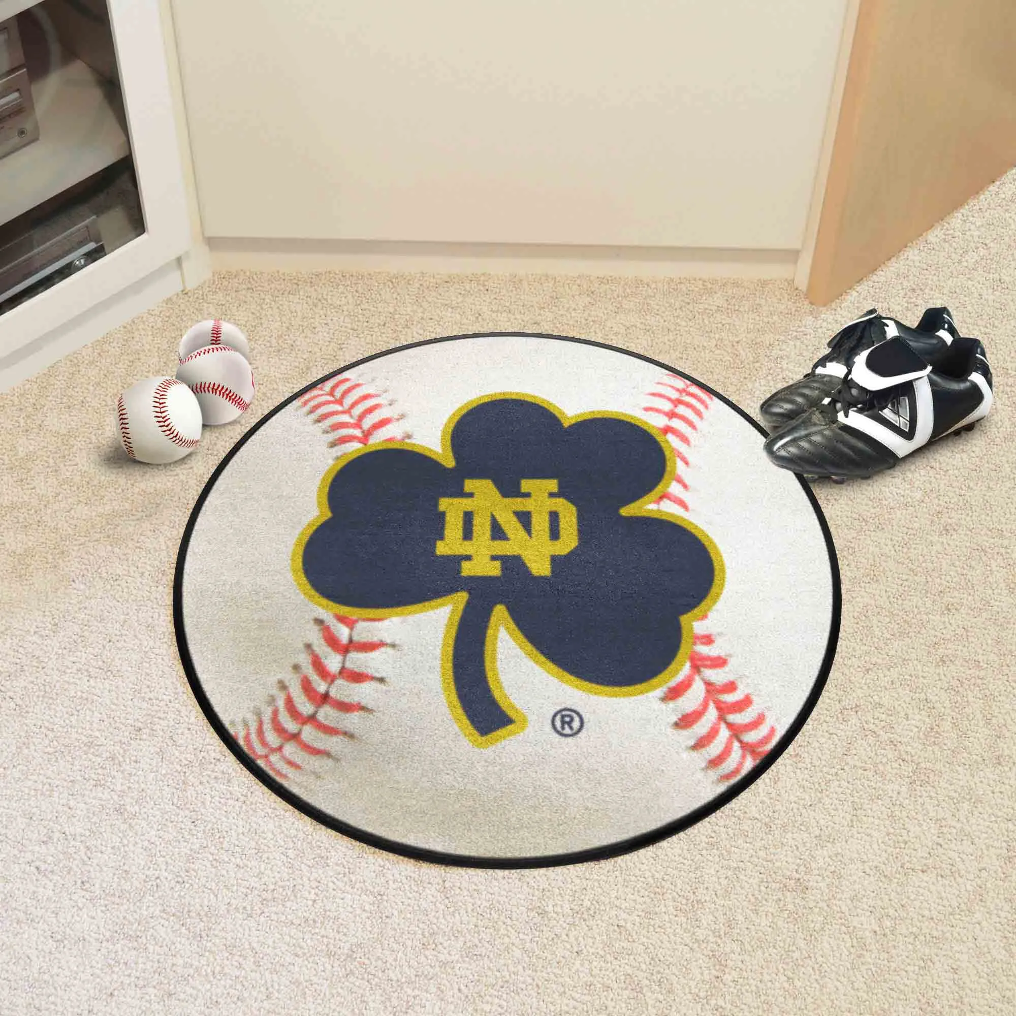 Notre Dame Baseball Mat