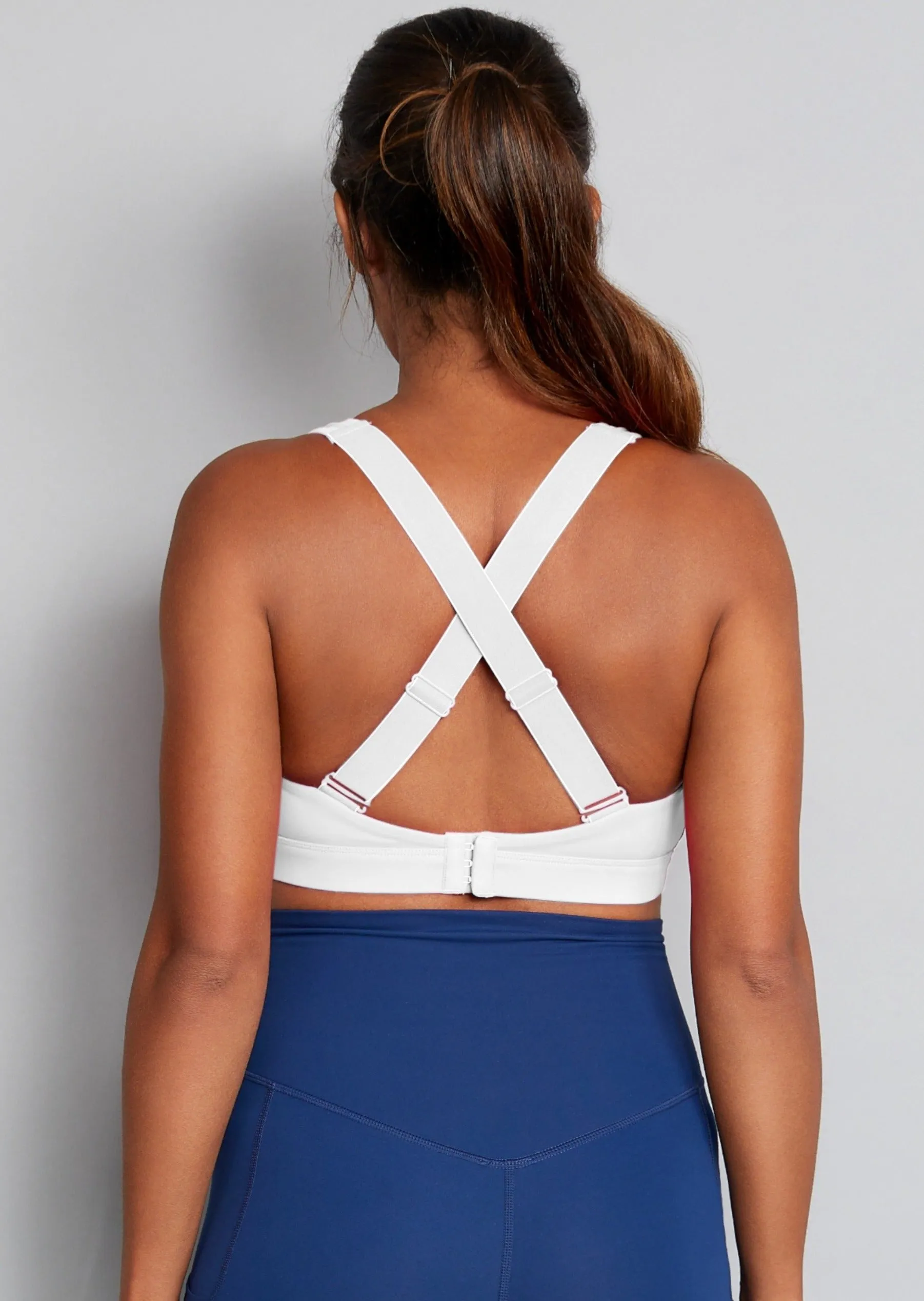 Nursing Sports Bra - Artemis Bright White (B-G cup)