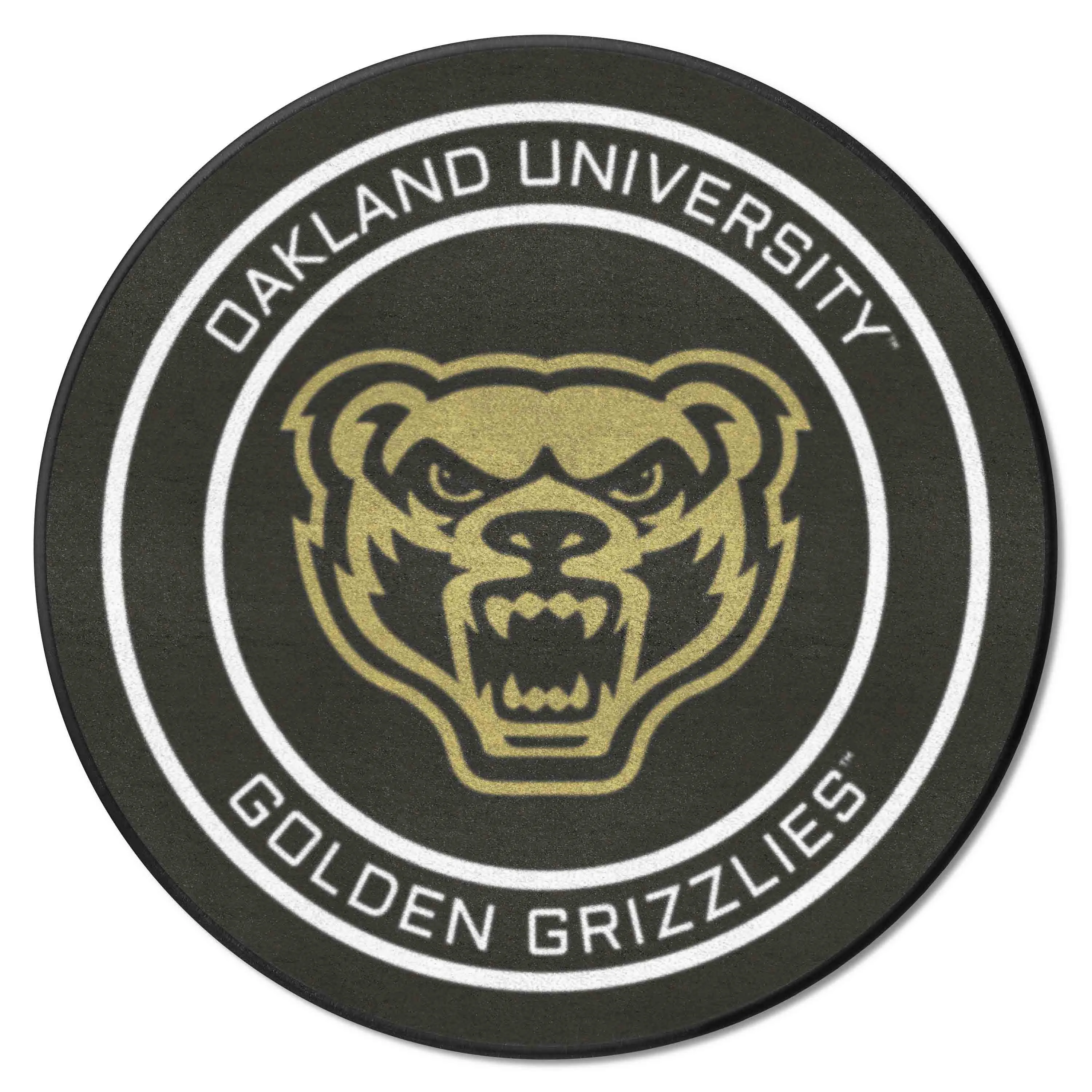 Oakland University Puck Mat