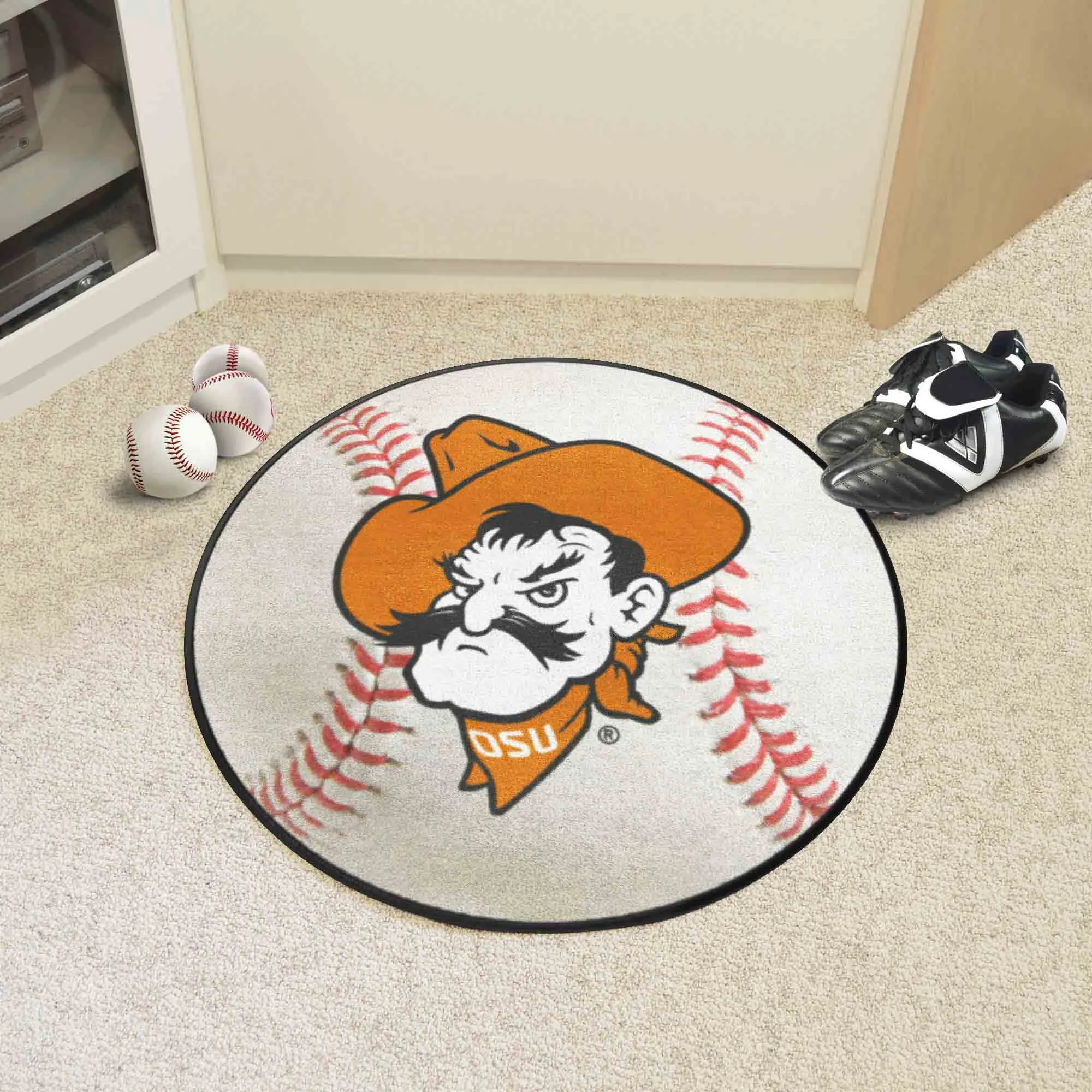 Oklahoma State University Baseball Mat