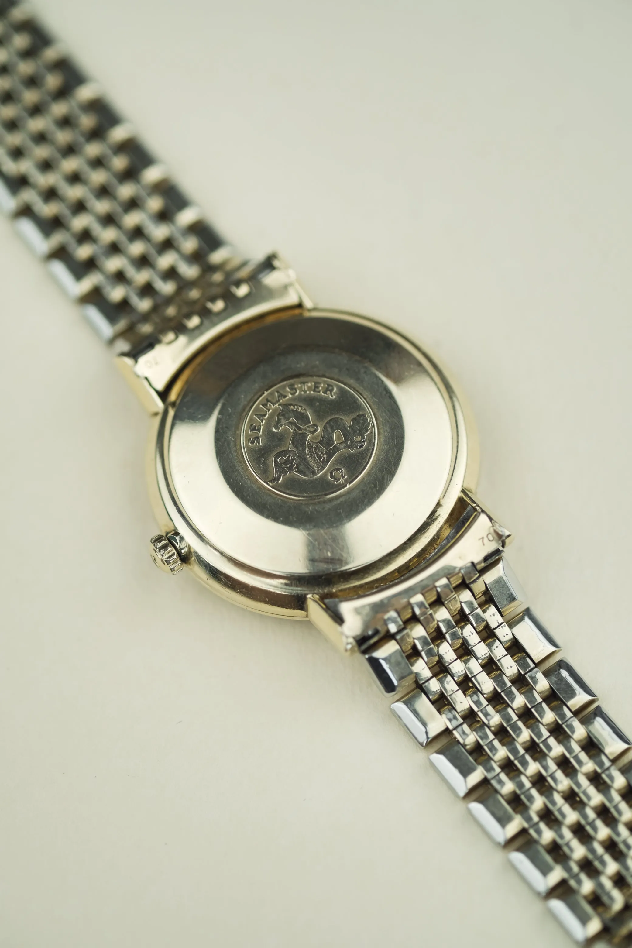 Omega Seamaster 14k Gold w/Original Omega Bracelet