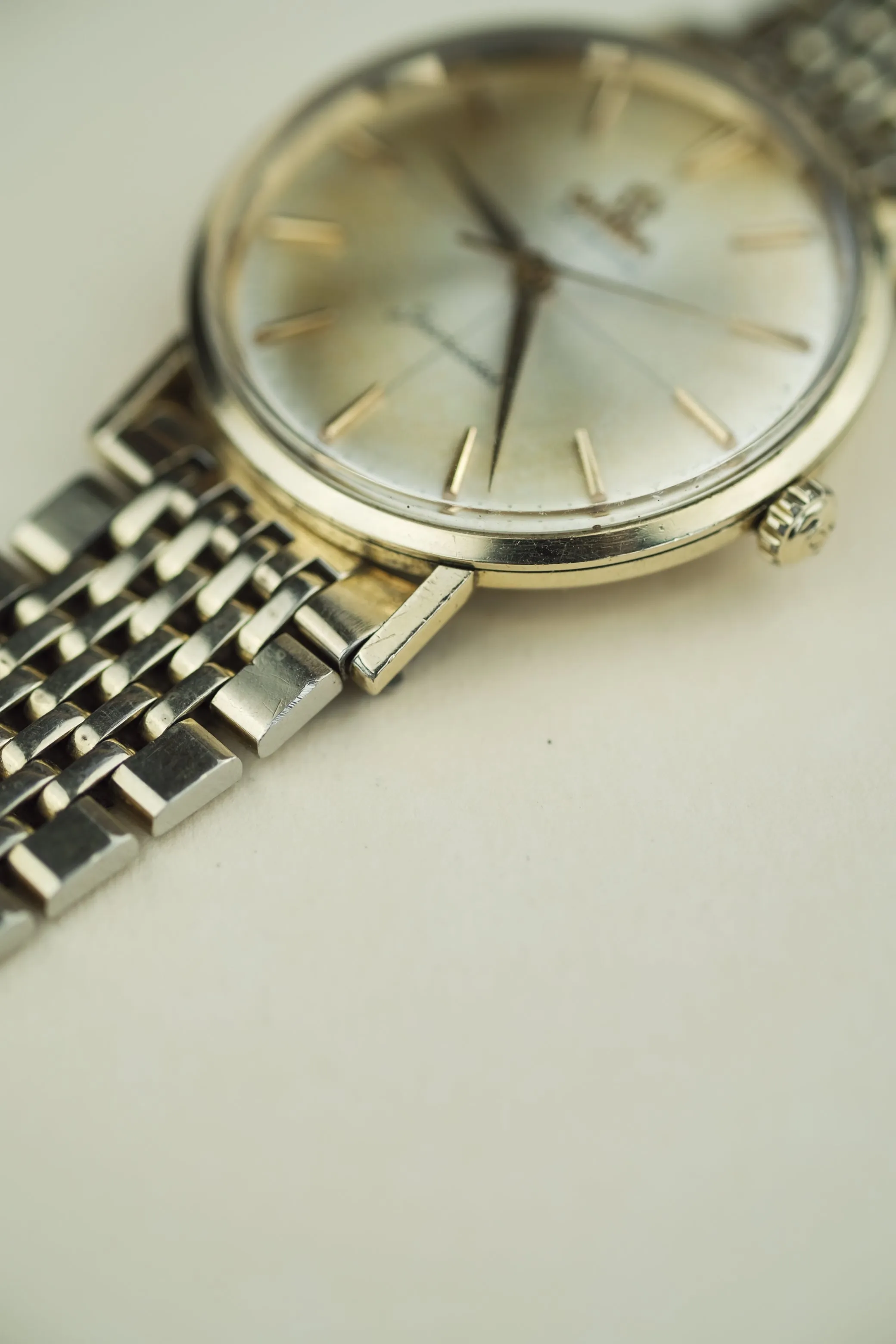 Omega Seamaster 14k Gold w/Original Omega Bracelet