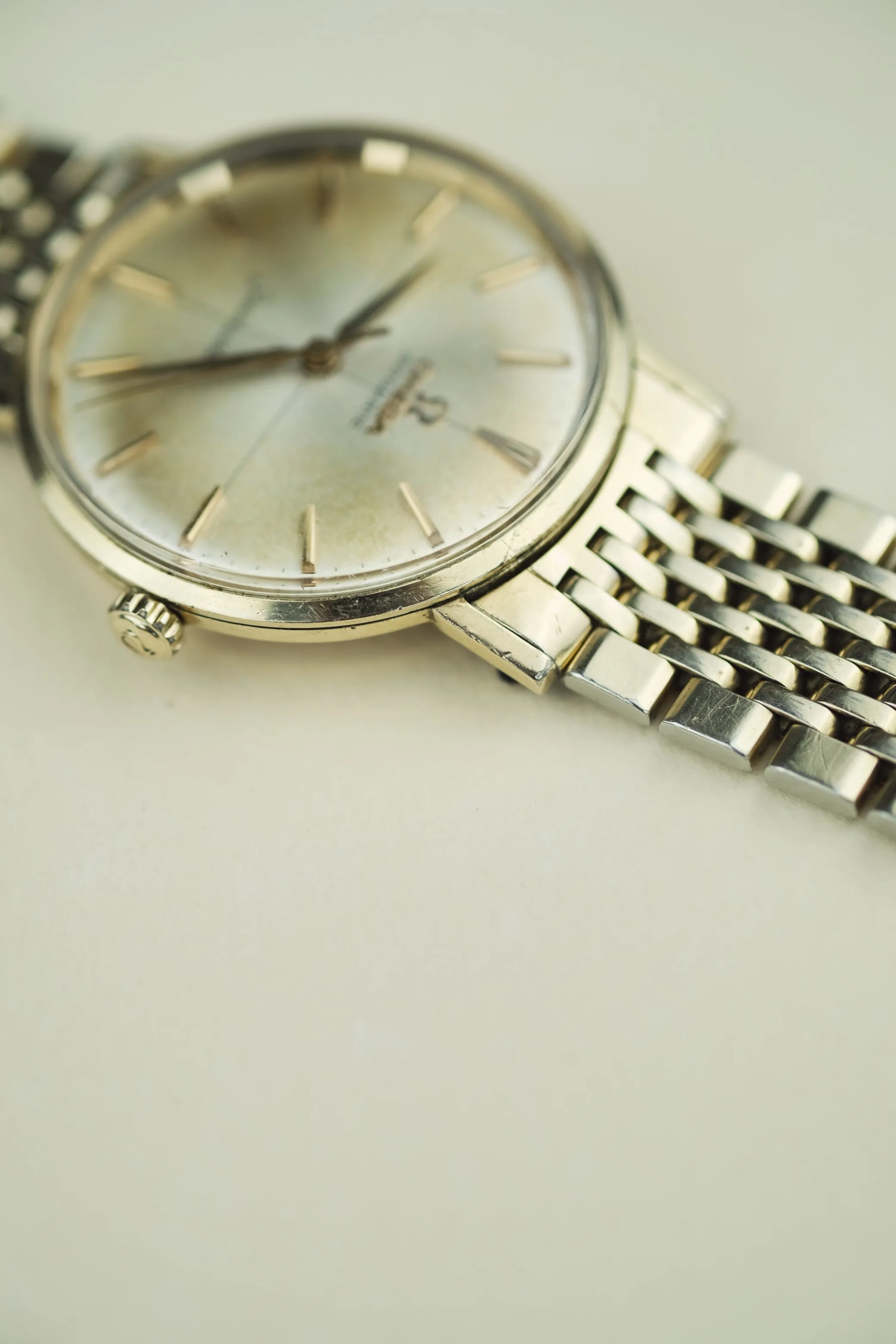 Omega Seamaster 14k Gold w/Original Omega Bracelet