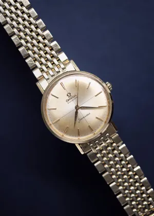 Omega Seamaster 14k Gold w/Original Omega Bracelet