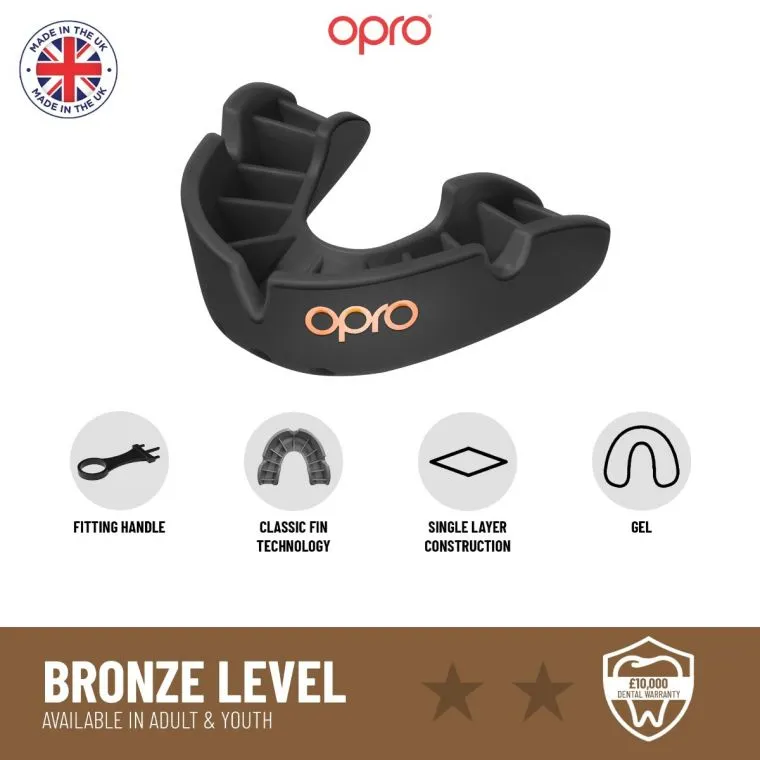 Opro Mouthguard Self-fit Gen5 Bronze