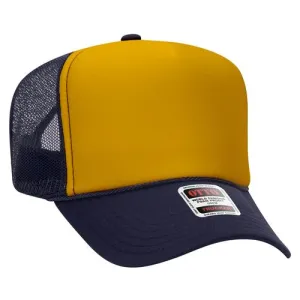 OTTO CAP 5 Panel High Crown Mesh Back Trucker Hat