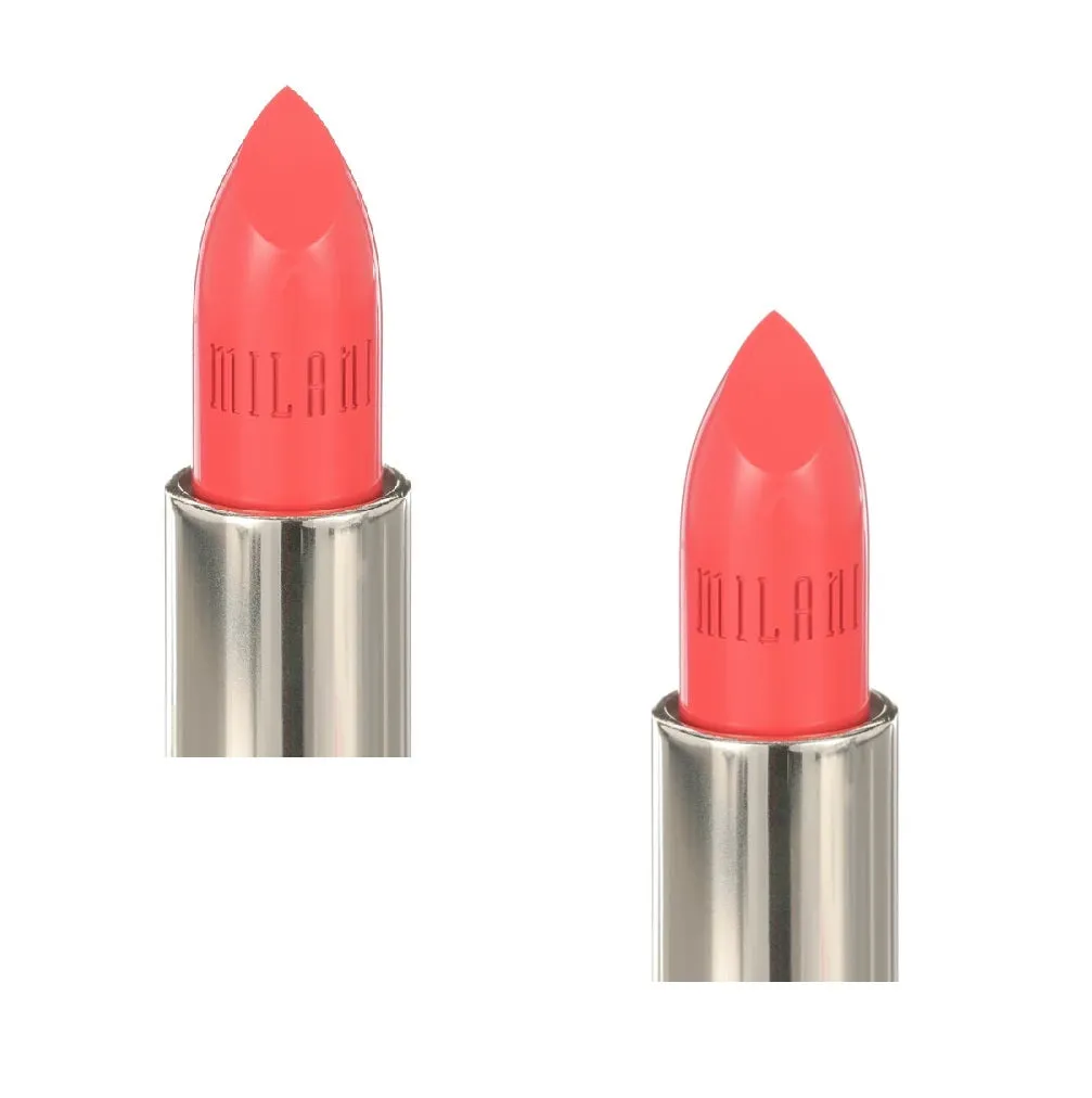 Pack of 2 Milani Bold Color Statement Matte Lipstick, I Am Happy 13