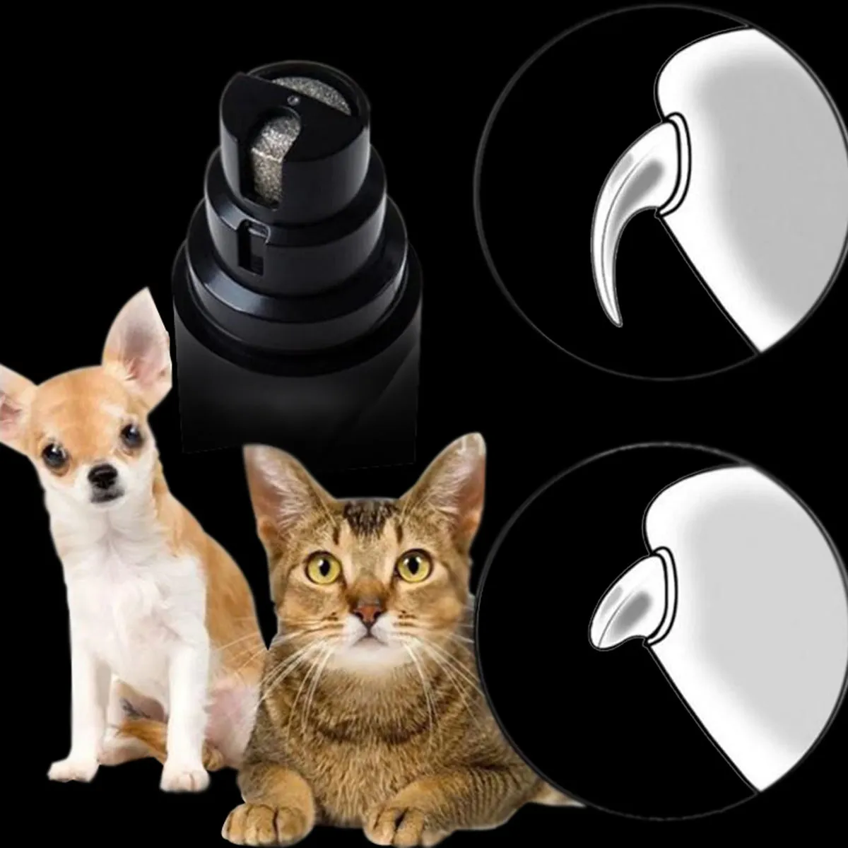 Painless Pet Nail Grinder