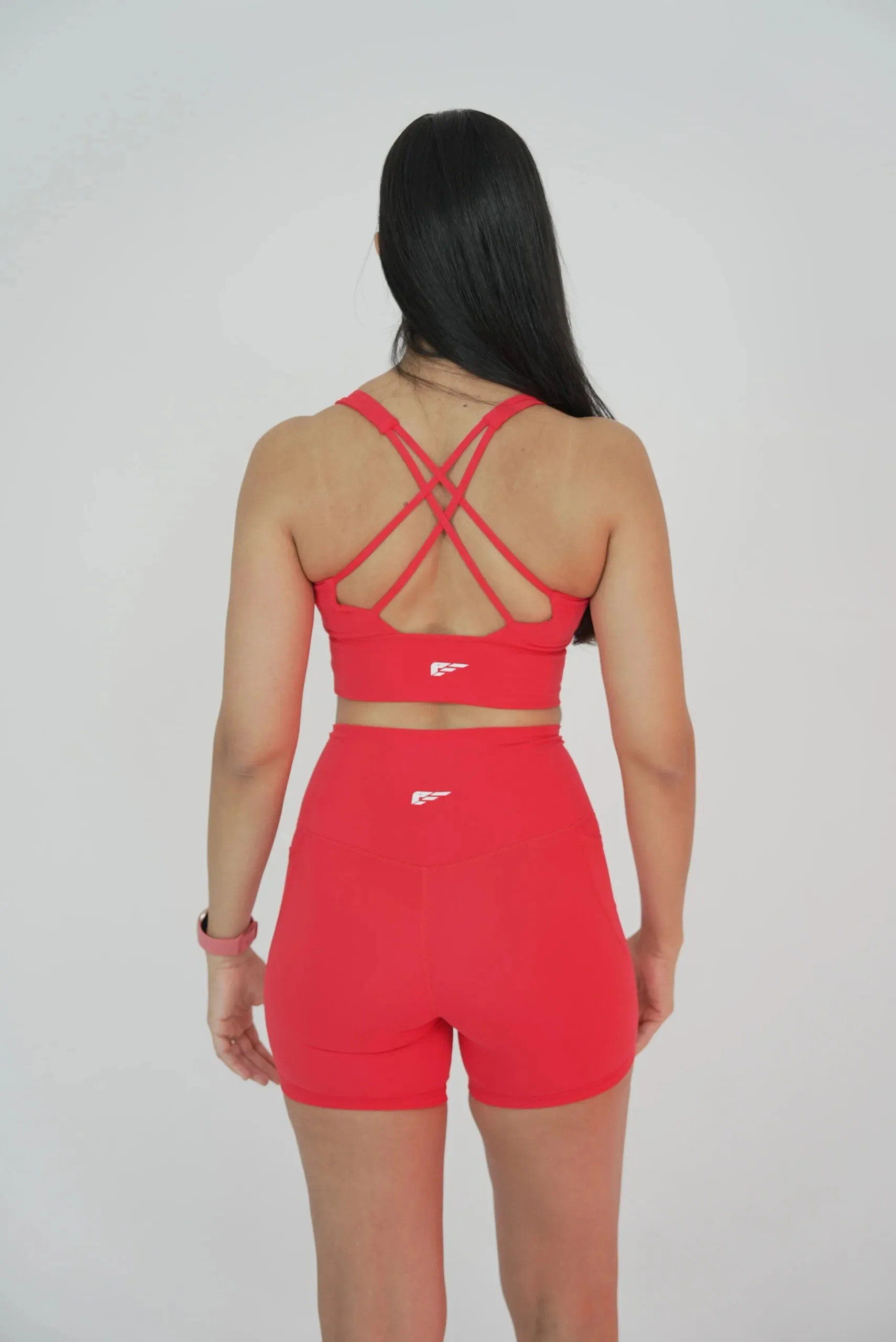 Palmfit Female Unity Sports Bra Electronic, Red
