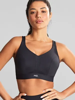 Panache Ultra Perform Non Padded Sports Bra - Black
