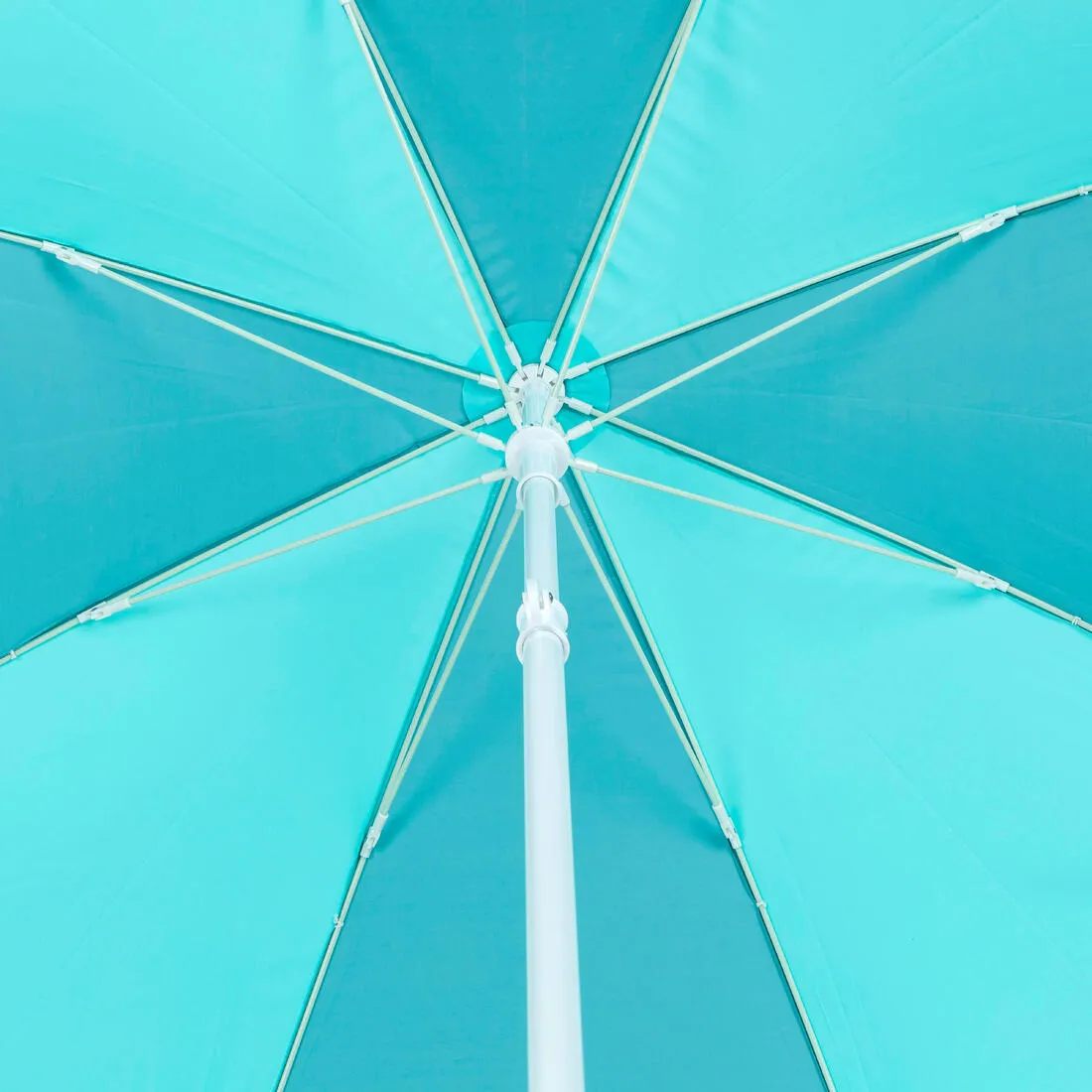 PARUV 160 BEACH PARASOL UPF 50  2 PLACES Blue green
