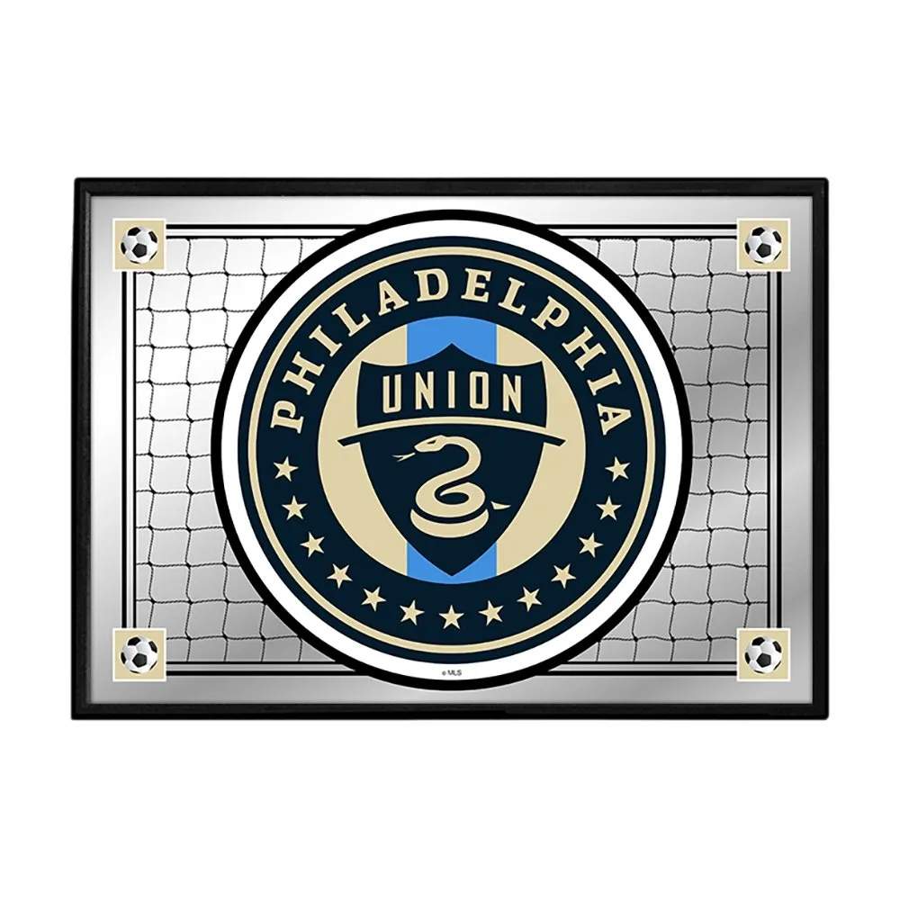 Philadelphia Union: Team Spirit - Framed Mirrored Wall Sign