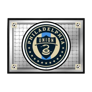 Philadelphia Union: Team Spirit - Framed Mirrored Wall Sign