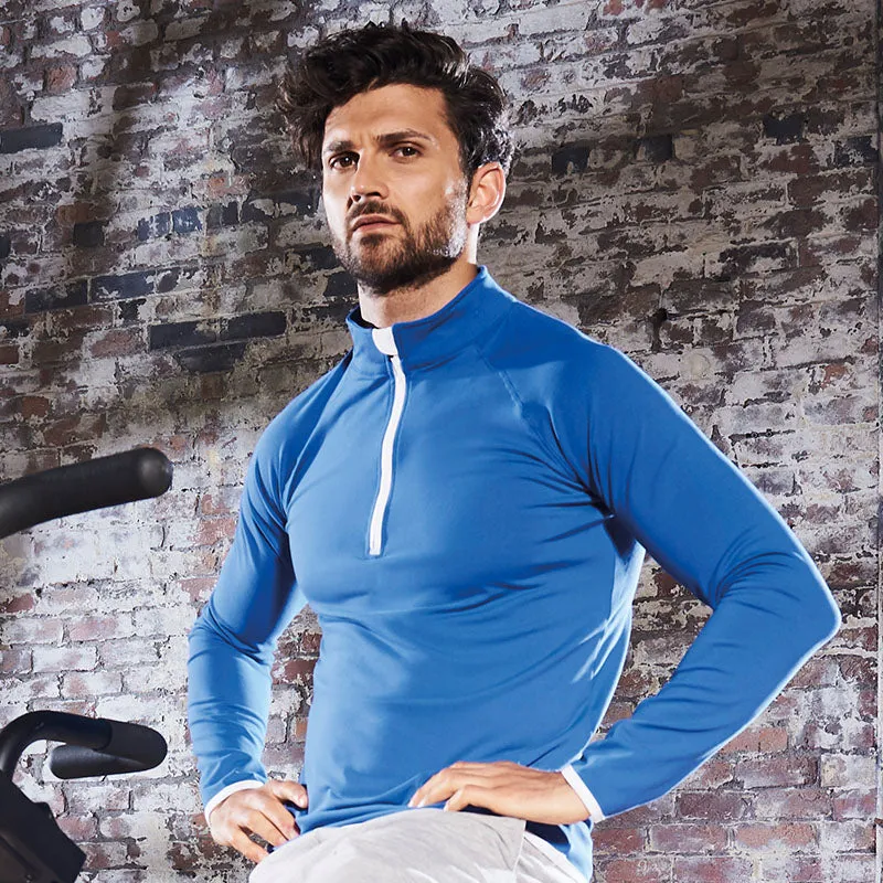 PlanNet men's quarter zip sports sweatshirt