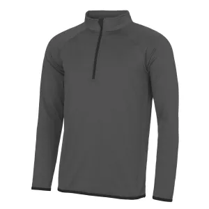 PlanNet men's quarter zip sports sweatshirt