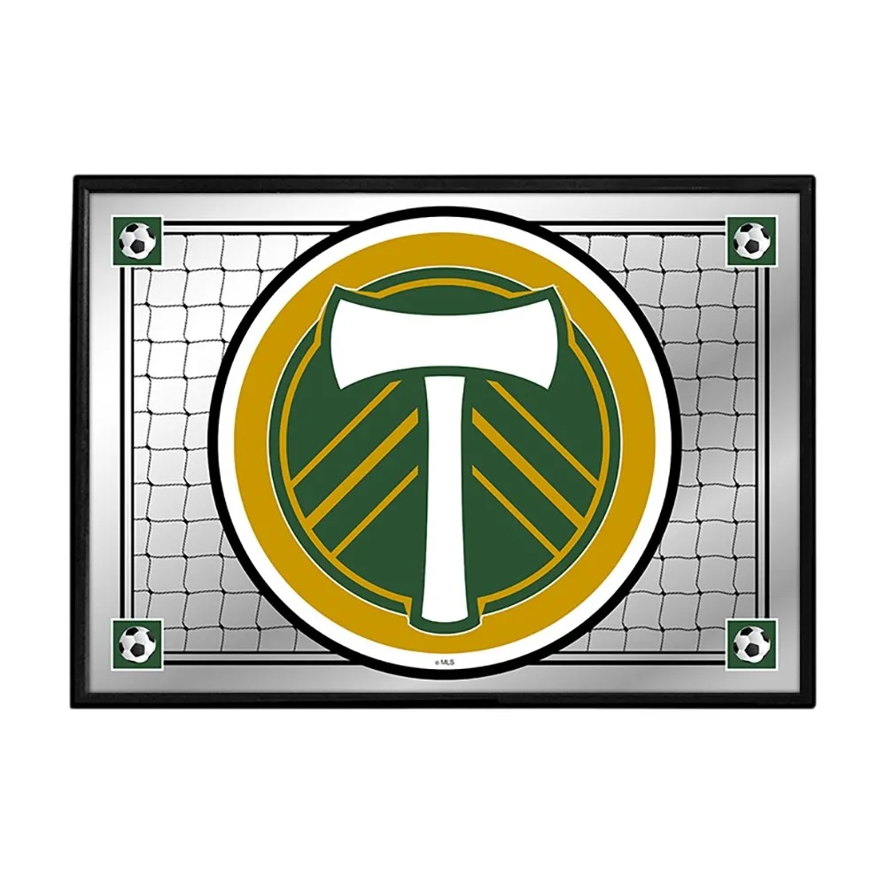 Portland Timbers: Team Spirit - Framed Mirrored Wall Sign