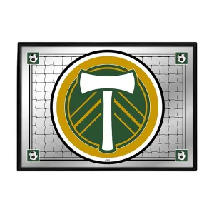 Portland Timbers: Team Spirit - Framed Mirrored Wall Sign