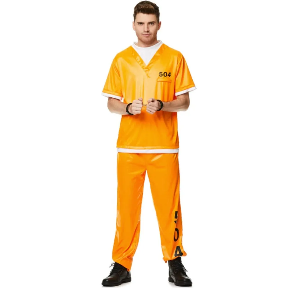 Prison Inmate Mens Costume