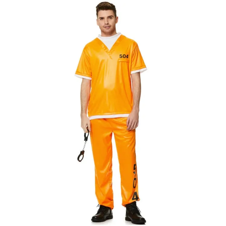 Prison Inmate Mens Costume