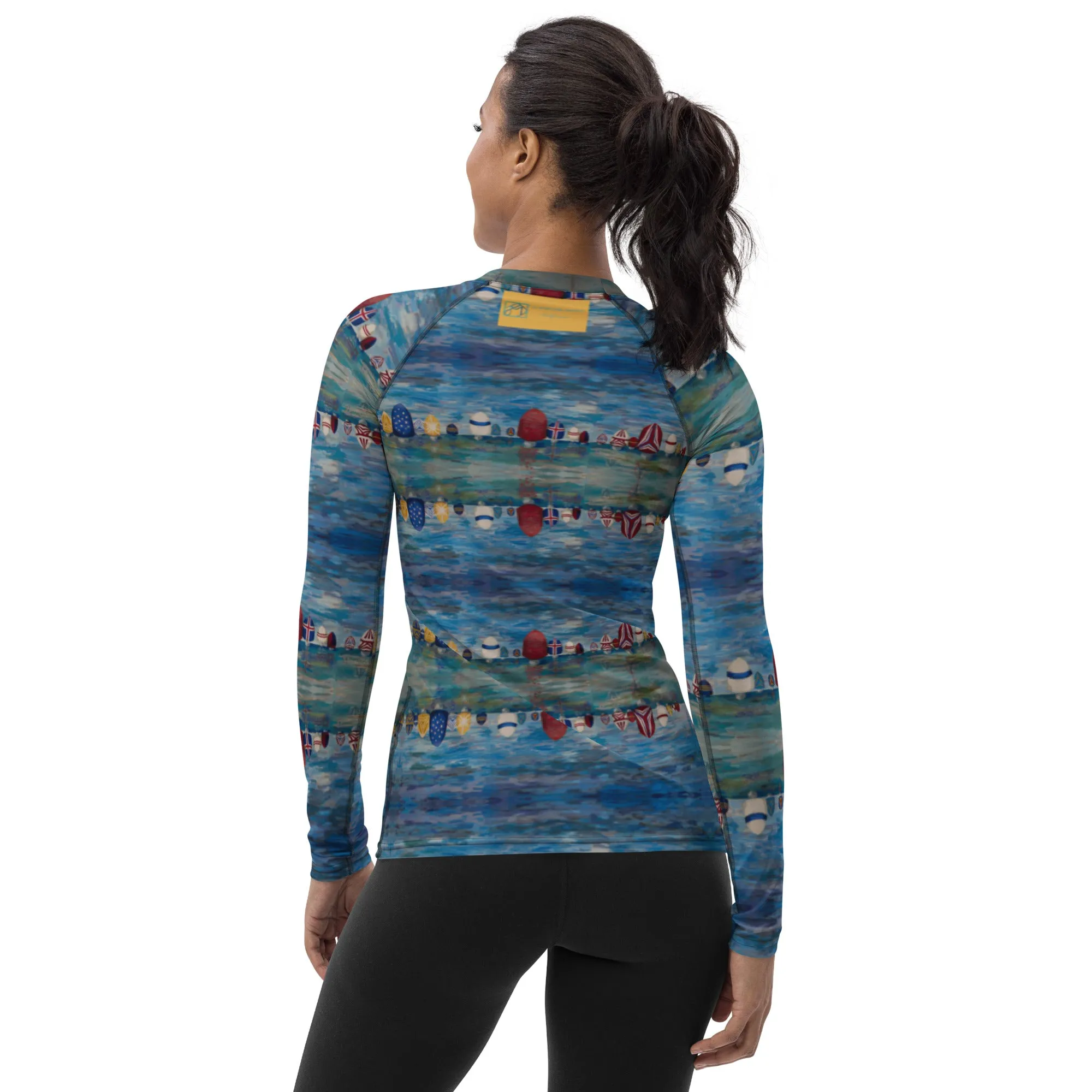 "Spinnaker Party" Women's Rash Guard/Long Sleeve Top