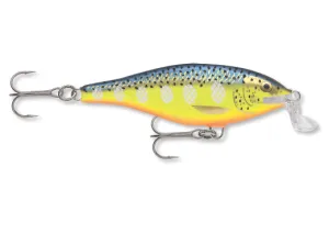 RAPALA SHALLOW SHAD RAP SSR05 HOT STEEL