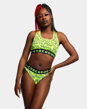 RAVELUTION SPORTS YELLOW BRA