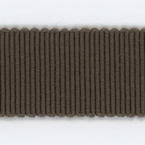 Rayon Grosgrain Ribbon #102 Carbon Gray