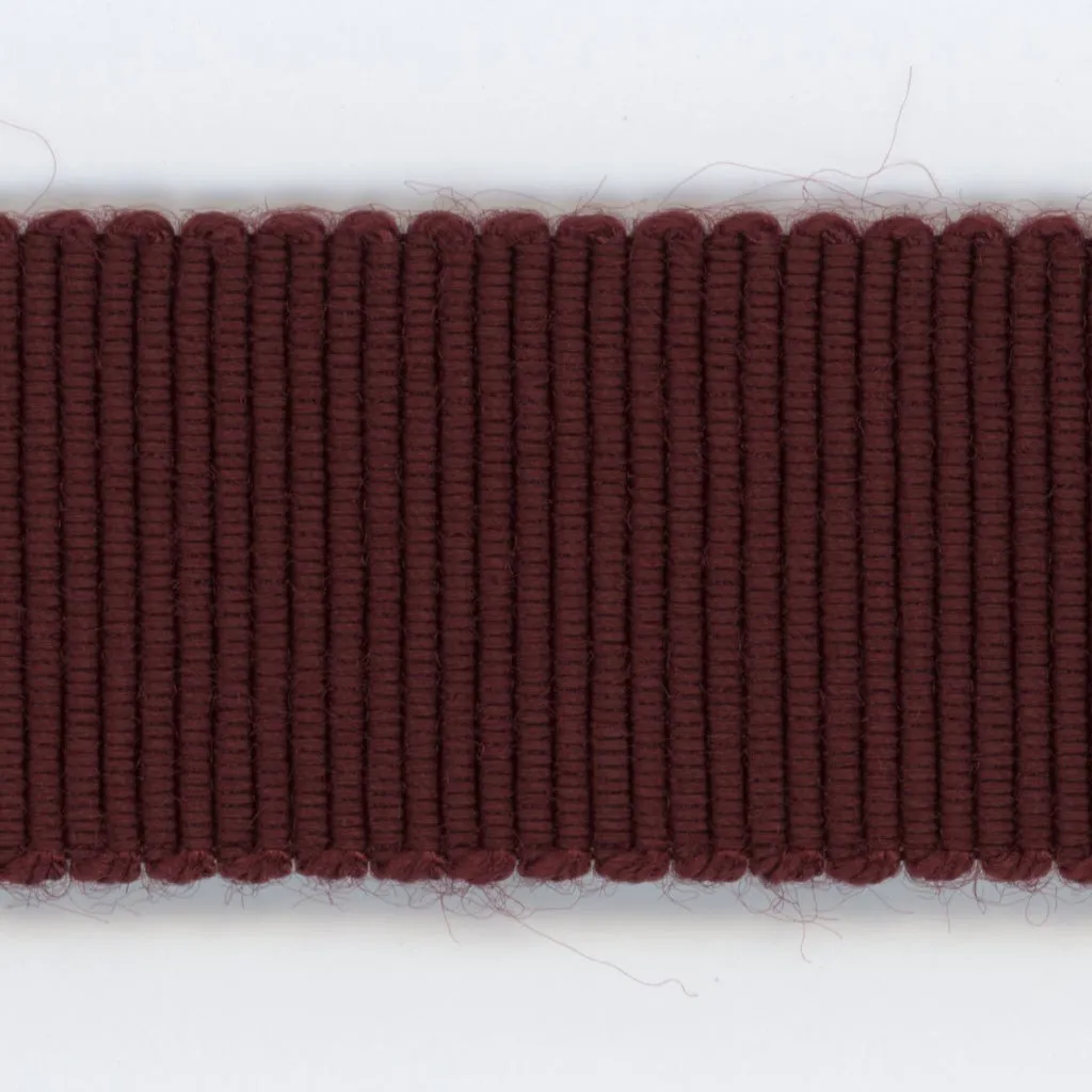 Rayon Grosgrain Ribbon #21 Wine
