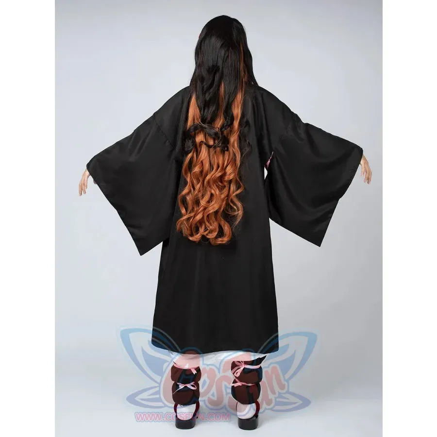 【READY TO SHIP】 Demon Slayer: Kimetsu no Yaiba Kamado Nezuko Cosplay Costume mp005091
